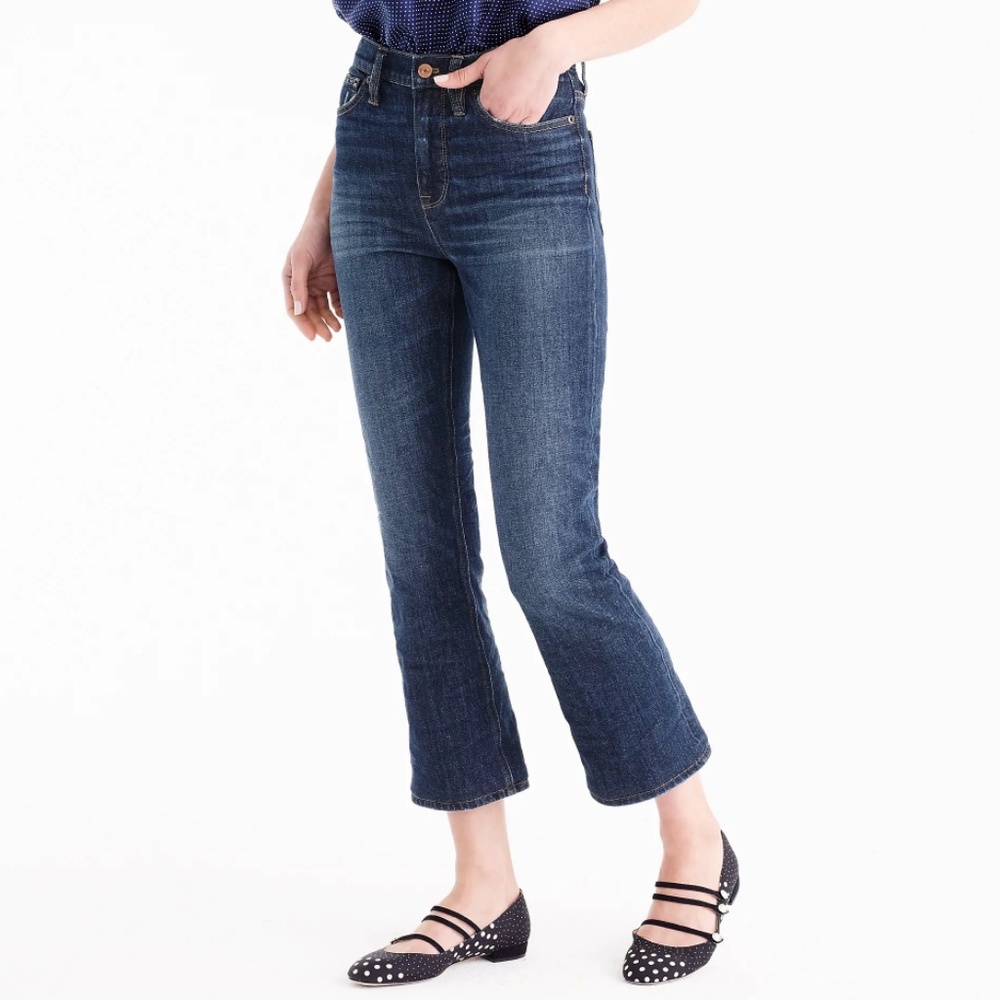 J. Crew Billie Demi Boot Crop
